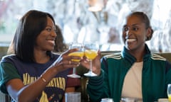 Molly (Yvonne Orji) and Issa (Issa Dee) in Insecure.