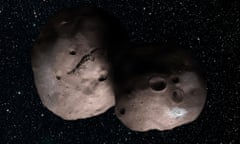 Artist's impression of Kuiper belt object 2014 MU69