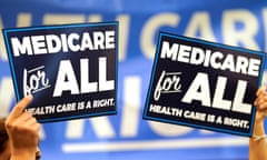 ‘With Medicare for All gaining steam, it’s no surprise that big pharma and multi-billion dollar for-profit insurance companies are responding with distortions and scare tactics.’