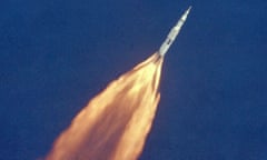 Apollo 11 takes off on 16 July 1969