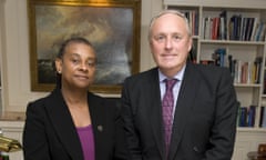 Doreen Lawrence with Paul Dacre