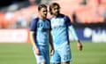 New York City FC pair David Villa and Andrea Pirlo. A top player in the MLS can expect to play around 40 total games per season.