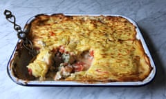 Rowley Leigh's rustic fish pie.