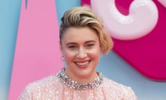 Greta Gerwig at the European premiere of Barbie in London in July.