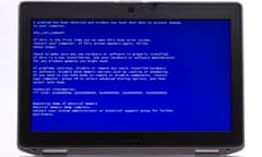 Windows blue screen of death on crash