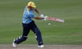 Durham Cricket v Bears - T20 Vitality Blast<br>Sam Hain of Birmingham Bears is batting during the Vitality T20 Blast match between Durham County Cricket Club and Birmingham Bears at the Seat Unique Riverside in Chester le Street, United Kingdom, on May 31, 2024. (Photo by MI News/NurPhoto via Getty Images)