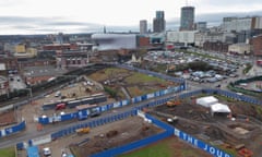 HS2 site in Birmingham