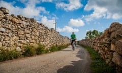 Riding Salento’s quiet lanes