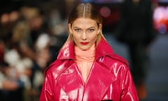 Karlie Kloss walks for David Jones