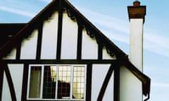 Mock tudor house in a London suburb