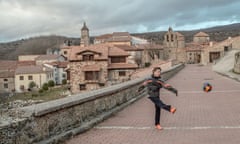 The village of Selas near Molina de Aragon