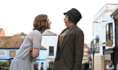 Olivia Colman and Jessie Buckley in Wicked Little Letters.
