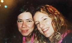 Lou Sanders (left) aged 25