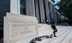 MIT<br>The main entrance to the Massachusetts Institute of Technology at 77 Massachusetts Avenue in  Cambridge, MA on October 21,2013.