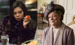 Empire’s Taraji P Henson and Downton Abbey’s Dame Maggie Smith.