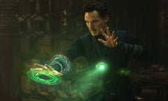 Benedict Cumberbatch in Doctor Strange.