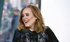 Today - Season 64<br>TODAY -- Pictured: Adele appears on the "Today" show on Wednesday, November 25, 2015 -- (Photo by: Heidi Gutman/NBC/NBC NewsWire via Getty Images)