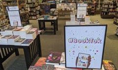 A #BookTok table at a Barnes & Noble shop in Scottsdale, Arizona.