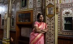 Rachna Mohta inside her haveli in Bikaner.