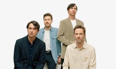 Australian indie-dance band Cut Copy, in a 2020 press shot.