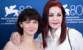 Priscilla Presley with Cailee Spaeny