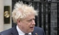 Boris Johnson outside 10 Downing Street on Thursday