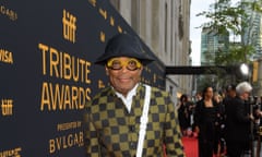 Spike Lee at the Toronto film festival tribute awards gala.