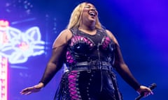 Splendour In The Grass 2023 - Byron Bay<br>BYRON BAY, AUSTRALIA - JULY 21: Lizzo performs on stage at Splendour in the Grass 2023 on July 21, 2023 in Byron Bay, Australia. (Photo by Matt Jelonek/Getty Images)