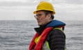 Keir Starmer at the Beatrice wind farm off the Caithness coast