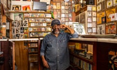 Wally Bryan, the owner of Supertone Records in Brixton – one of the 461 indie record shops now in the UK.