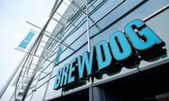 A BrewDog bar in Milton Keynes.