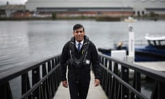 Rishi Sunak visiting Belfast