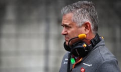 Gil de Ferran, pictured while he was McLaren's sporting director in 2019