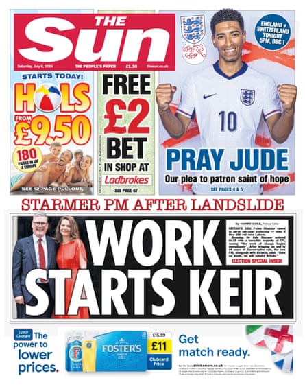 Sun, Saturday 6 July 2024