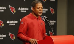 Steve Wilks during his time with the Arizona Cardinals