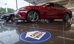 A car showroom in Glasgow