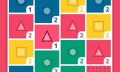 Detail from the puzzle game Finity.