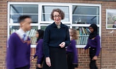Kate Clanchy MBE, writer, teacher, poet photographed at Oxford Spires Academy, Oxford