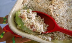 Leek Crumble … quick and easy.