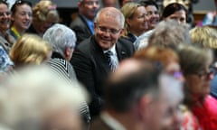 An attempted egging overshadowed Scott Morrison’s ‘sconversation’ at a Country Women’s Association event in Albury