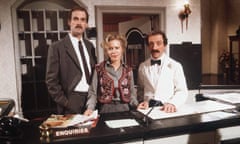 John Cleese, Connie Booth and Andrew Sachs