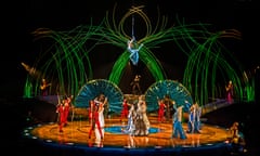 Cirque du Soleil's new touring production Amaluna, which runs from 16 January to 6 March  at the Royal Albert Hall in London. 

Photograph by Felix Clay