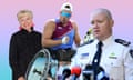 Maggie Beer, Dylan Alcott and Shane Fitzsimmons