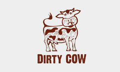 The Dirty Cow logo.