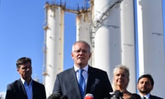 Prime minister Scott Morrison