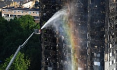 Tower block fire in London<br>File photo dated 14/06/17 of firefighters spraying water after a fire engulfed the 24-storey Grenfell Tower in west London. The number of fire units sent to high-rise fires has increased in response to cladding concerns following the tragedy, the London Fire Brigade (LFB) said. PRESS ASSOCIATION Photo. Issue date: Saturday July 8, 2017. See PA story FIRE Grenfell. Photo credit should read: Victoria Jones/PA Wire