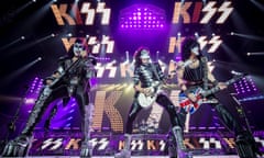 KISS perform at the O2 Arena in London, 31 May 2017
