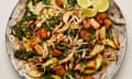 Meera Sodha's rojak salad with avocado, tofu and tamarind.