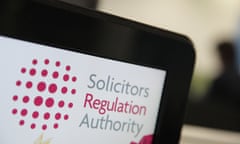 The Solicitors Regulation Authority logo