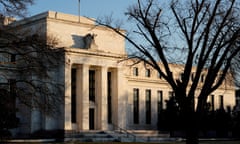 The Federal Reserve building in Washington DC.